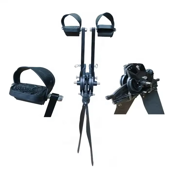 Fishing Kayak Foot Pedal Drive System – Metal Fin Propulsion, Black, SLA1605 – Steel Hull