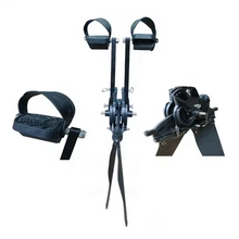 Load image into Gallery viewer, Fishing Kayak Foot Pedal Drive System – Metal Fin Propulsion, Black, SLA1605 – Steel Hull