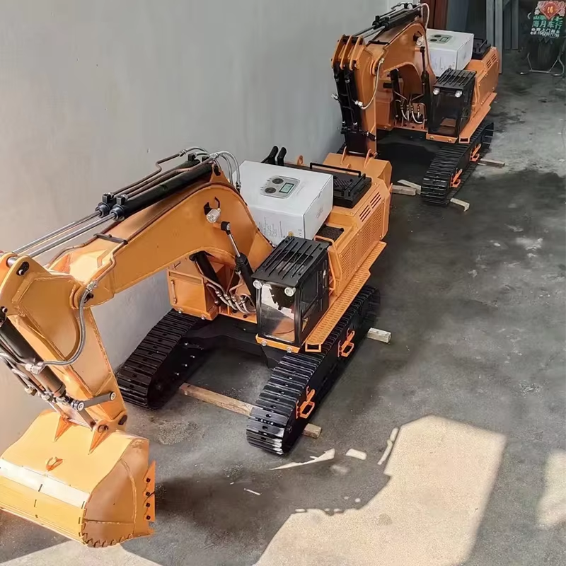 Small Crawler Remote Control Excavator Mini Excavator 0.8 Ton Remote Control Mini Excavator Home Digger