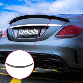Mercedes-AMG C43 W205 Sedan Real Carbon Fibre Rear Boot Spoiler