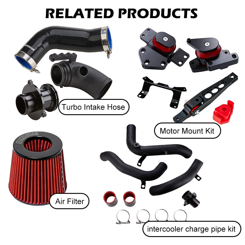 BMW F22 F30 F32 228i 320i 328i 420i 428i 2014-2016 2.0T 3.5 inch Aluminium Cold Air Intake Kit