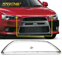 Load image into Gallery viewer, PERFECTRAIL 6400B398 Wholesale Auto Car Body Parts Chrome Front Bumper Radiator Grille Molding Trim for Mitsubishi Lancer 2008-