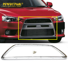 Load image into Gallery viewer, PERFECTRAIL 6400B398 Wholesale Auto Car Body Parts Chrome Front Bumper Radiator Grille Molding Trim for Mitsubishi Lancer 2008-