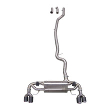 Load image into Gallery viewer, BMW 330i G20 2019+ B48 2.0T Stainless Steel 4-Tip Valved Sport Catback Exhaust System