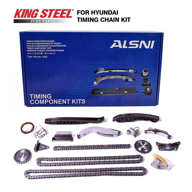 Auto Engine D4HB G4KH D4HA G6DC G4KJ G6DH G4KE G6DF D4FD G4NA G4NC D4CB G4FJ G4FD Car Parts Timing Chain Kit for Hyundai Kia
