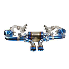 Porsche 911 992 GT3 / GT3 RS 4.0L Equal Length Long-Tube Headers with Titanium Valved Exhaust System