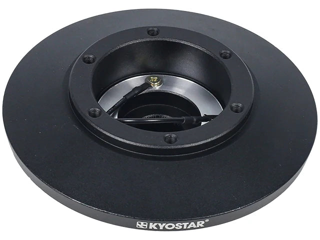 Porsche / Audi / VW Golf Black Aluminium Short Steering Wheel Hub Adapter - 6-Hole
