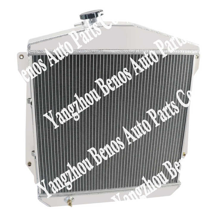 3-Row Aluminum Radiator for Chevy Fleetline Fleetmaster Stylemaster L6 1943-1948