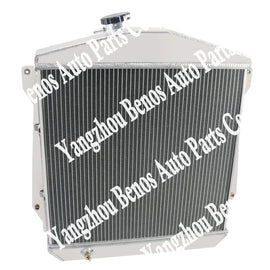 3-Row Aluminum Radiator for Chevy Fleetline Fleetmaster Stylemaster L6 1943-1948
