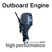 Load image into Gallery viewer, Easy-Start 60HP 4-Stroke Outboard Motor | Smooth Acceleration for Yachts &amp; Fishing Boats | User-Friendly Marine Power