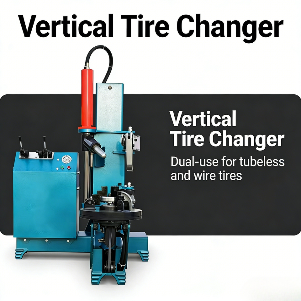 Premium Vertical Tire Changing Equipment, Powerful Function, Reliable Quality, Wide Compatibility, Boost Work Efficiency
