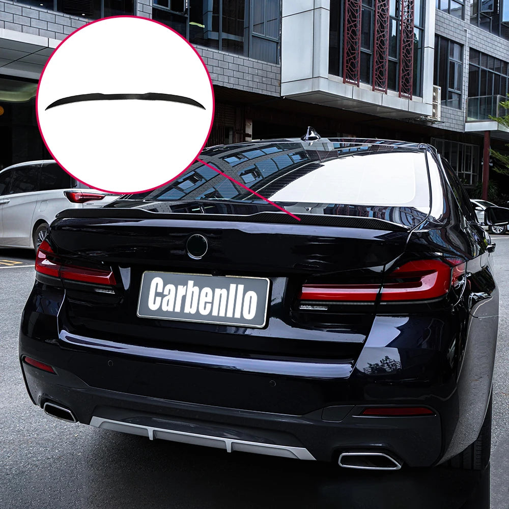 BMW 5 Series G30 / G38 2017-2021 Carbon Fibre Rear Boot Spoiler
