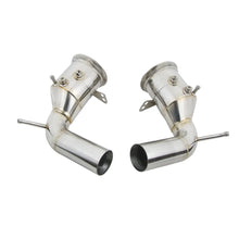 Load image into Gallery viewer, Porsche 992 911 Carrera Targa S 4 4S SS304 Race Downpipe Test Pipes - Mirror Polished