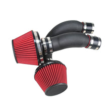 Load image into Gallery viewer, Audi C7 S6 S7 RS7 4.0T V8 3 Inch Aluminium Cold Air Intake System with Mount