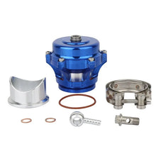 Load image into Gallery viewer, Universal 50 mm Blue Aluminium Adjustable Turbo Blow Off Valve