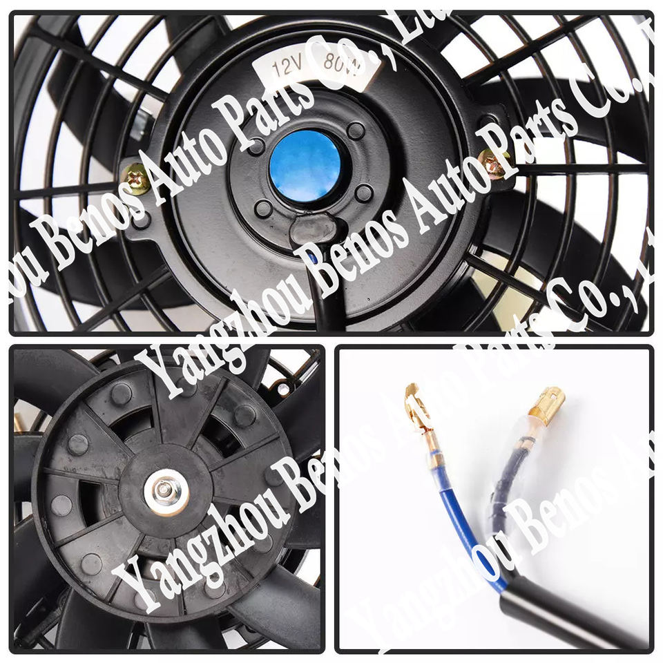 12V 90W Electric Radiator Cooling Fan with Mounting Kits