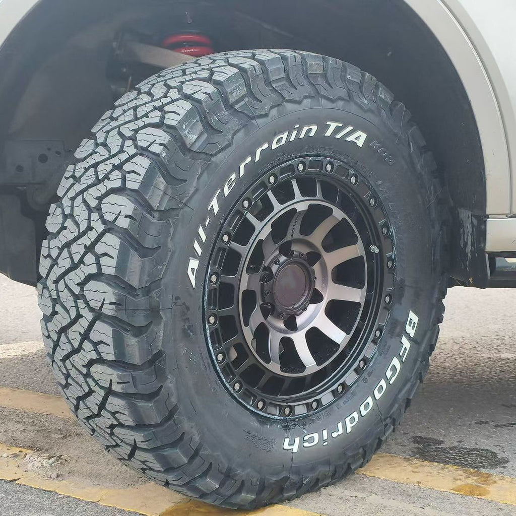 APS-HV-1601716068304 2005-2024 Toyota Hilux Set of 4 Auroad Flowing Form 17x8.5 18x8.5 5x150 6x139.7 4x4 Off-Road