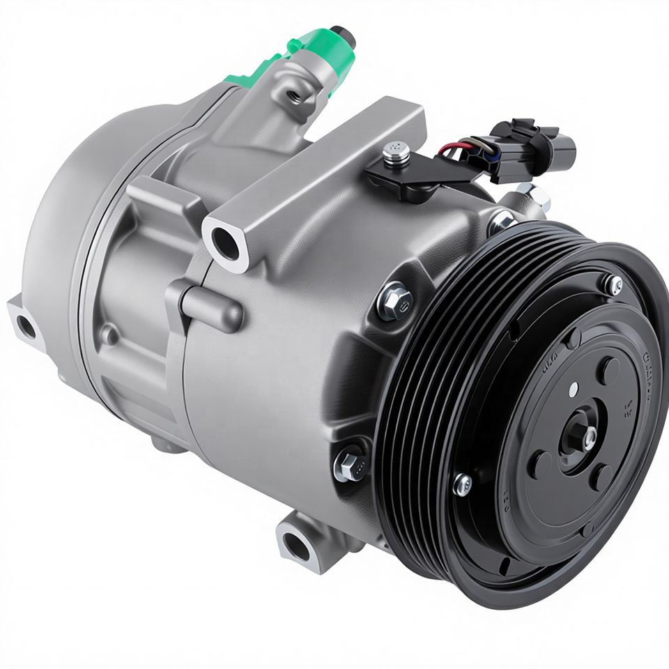 12V Air Conditioning Compressor with Clutch for Kia Forte and Elantra