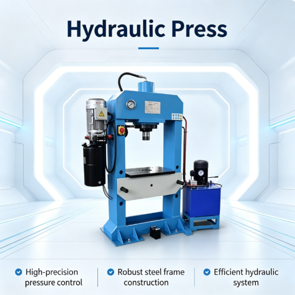 Multifunctional Four-Column Hydraulic Press , Suitable for Mechanical Parts Embossing for Factory Mass Production