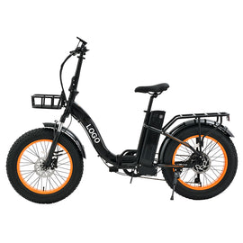 Folding Fat Tire Electric Bike Cheap Price Off-Road City Folding eBike with Fat Tyres, Compact Foldable Design & Electric Bike Performance for Adults