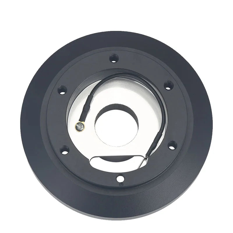Audi A3 A4 A6 A8 TT / VW Rabbit Beetle Black Aluminium Steering Wheel Hub Adapter Boss Kit