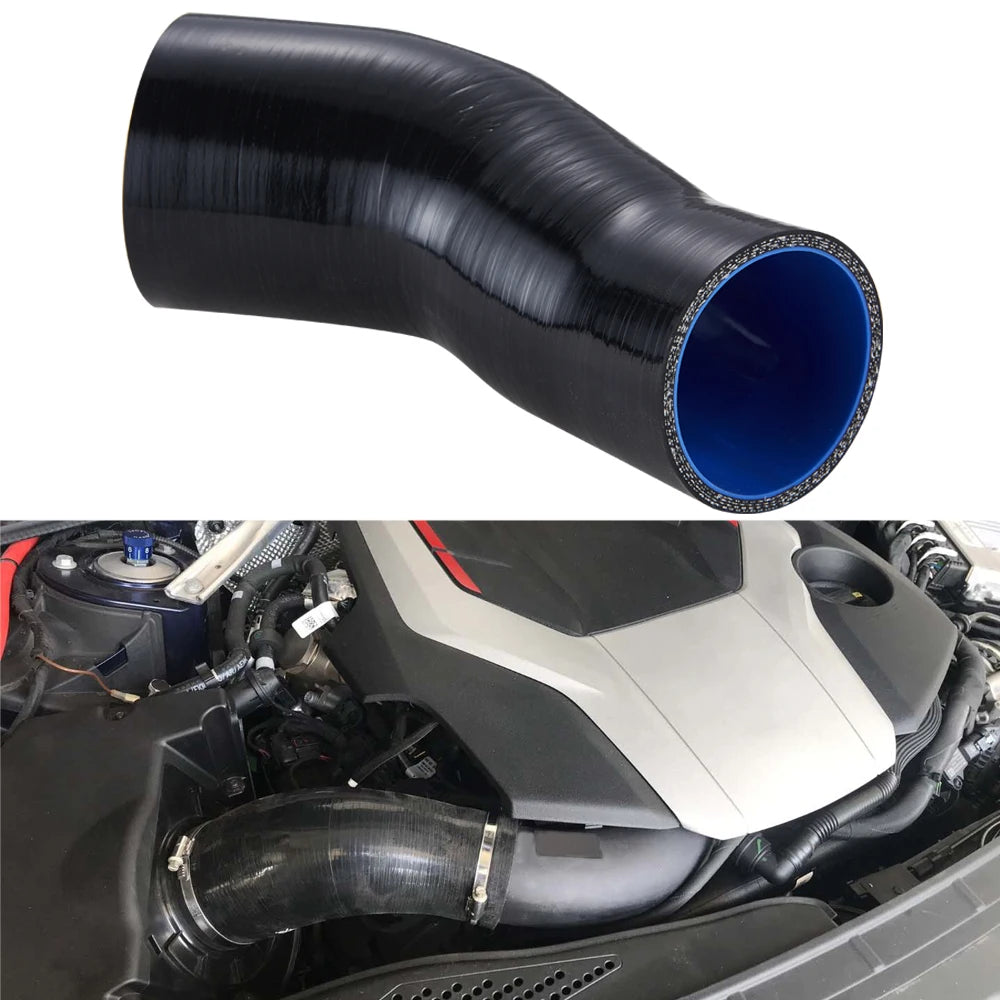 Audi S4 / S5 B9 Black Silicone Turbo Air Intake Hose