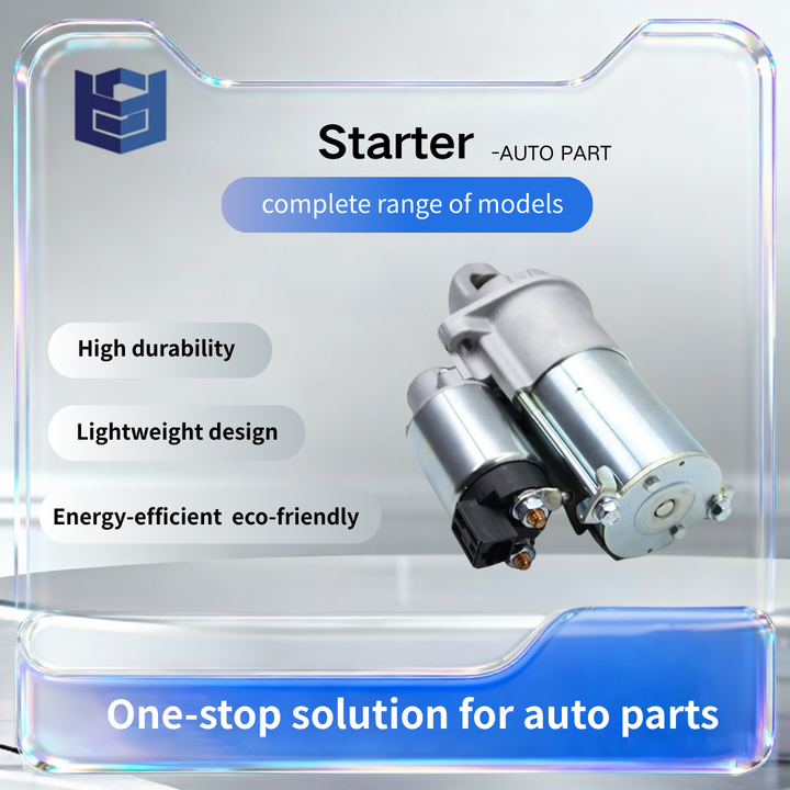 Economy 12V Light-duty Starter Motor, Compatible with Yunnei D25/Chaichai 4B Engines, Factory Direct Sales