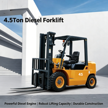 Load image into Gallery viewer, High-performance 4.5Ton Diesel Forklift Truck, Low Emission &amp; Reliable, Suitable for Logistics &amp; Workshop Loading Work