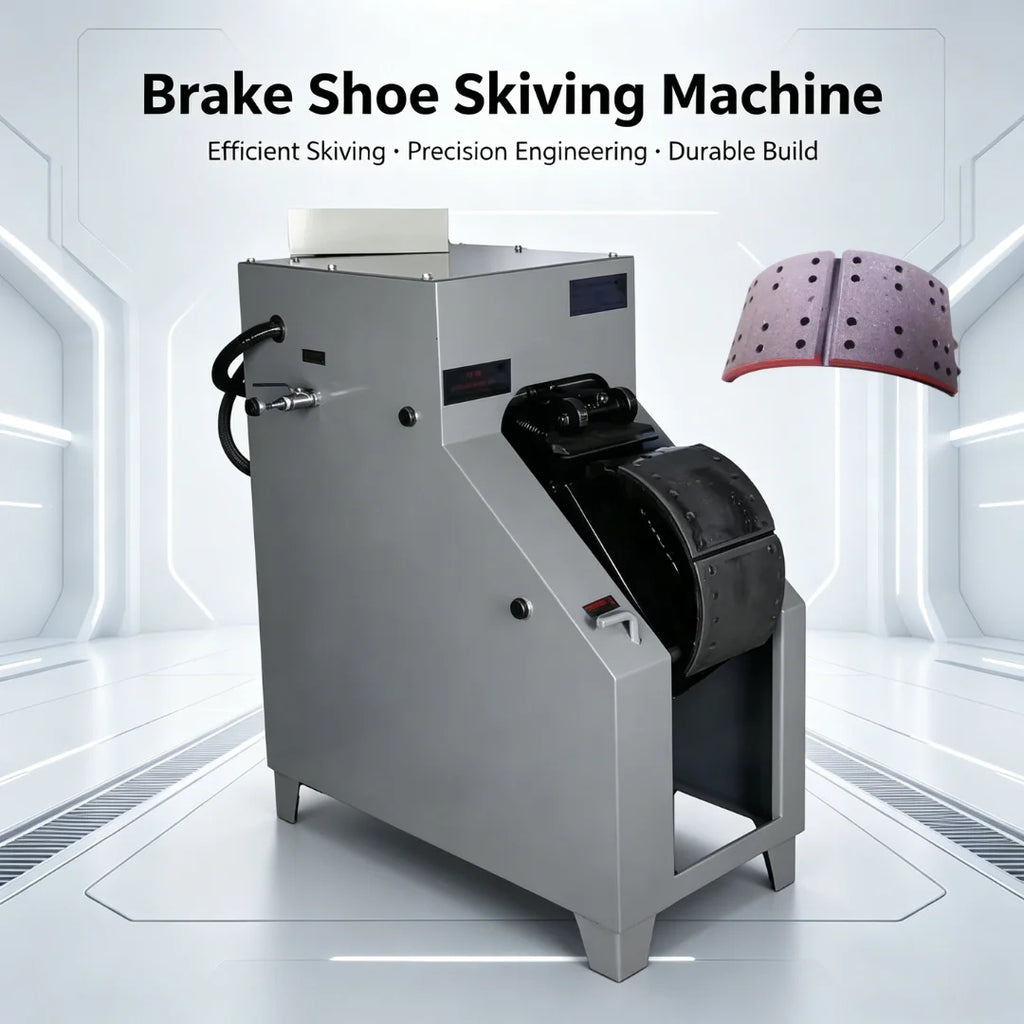 Cost-effective Brake Shoe Stripping Machine, Smooth Cutting & Easy Maintain, Fit Large Vehicle Brake Repair Service Shops