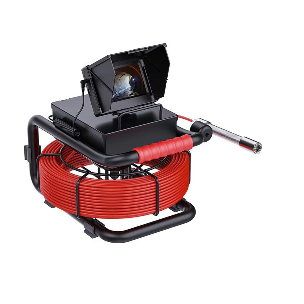 VSNDT HD Camara Borescope 10 Meter Sewer Inspection Camera Endoscope Camera Memory Pipe or Underwater Checking