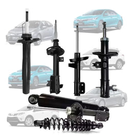 High Quality Automotive Suspension Parts Front and Rear Shock Absorber for LAND CRUISER PRADO CROWN NOAH CIVIC MAXIMA