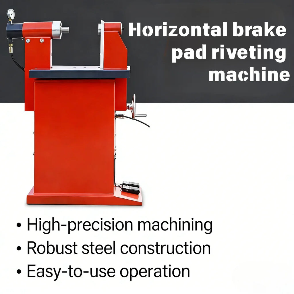 Powerful Horizontal Brake Shoe Riveting Machine, Energy-Saving & Long Service Life for Auto Repair & Brake Parts Factory