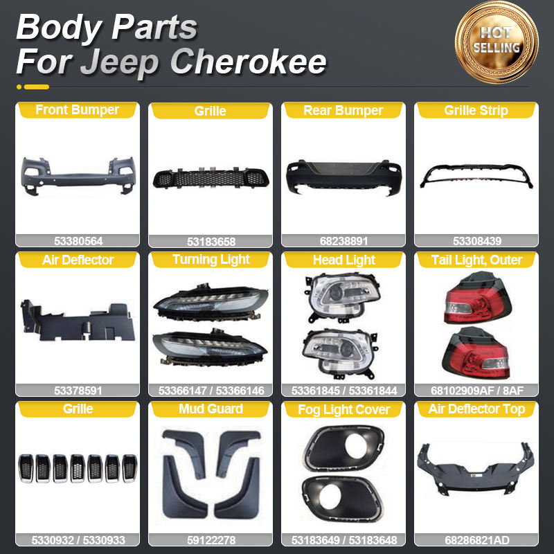 PERFECTRAIL 4X4 Off Road Car Accessories Auto Body Kit Spare Parts for Jeep Cherokee XJ KJ KL KK MJ