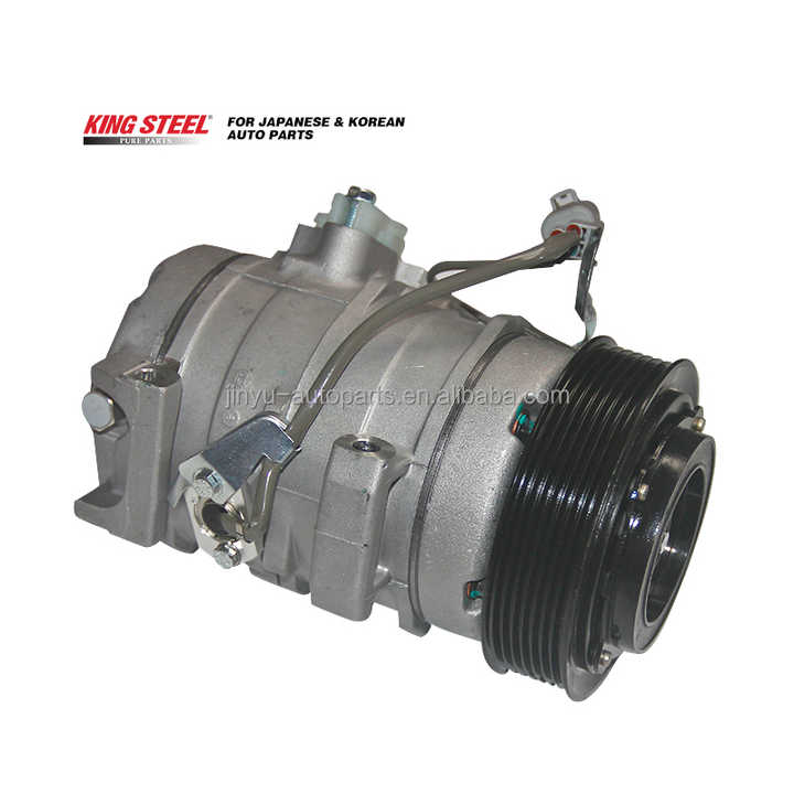 KINGSTEEL 88320-35700 7PK 24V Auto Air Conditioning System Spare Part Car Electric AC Compressor for LAND CURISER PRADO GRJ120