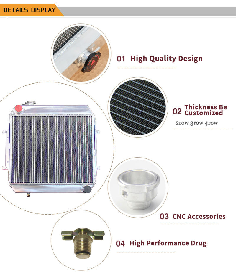 Aluminum Radiator for Exclusive Custom-made Radiator