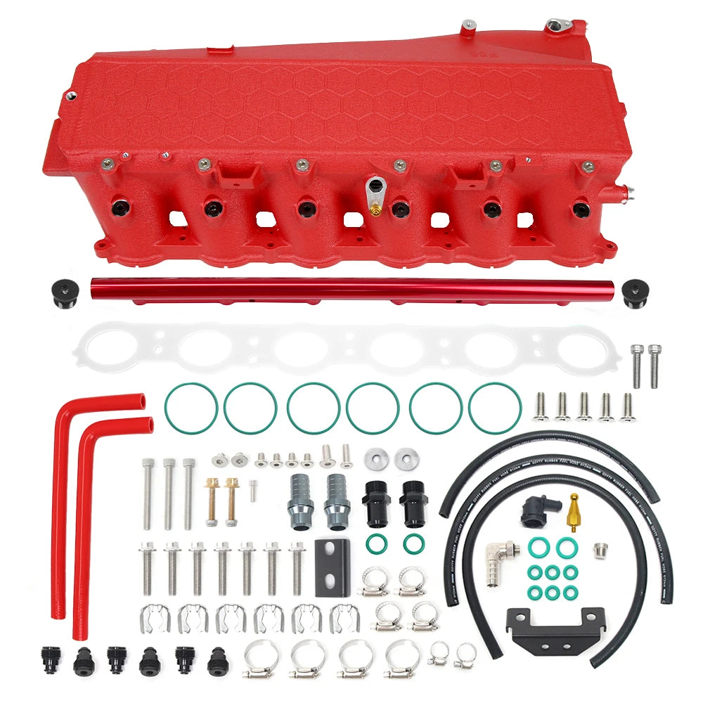 BMW Gen 1 B58 3.0T 2016-2019 Red Billet Aluminium Charge Air Cooler Intake Manifold Intercooler