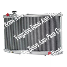 Load image into Gallery viewer, 4-Row Aluminum Radiator for Toyota Aristo JZS161 2JZ-GTE Lexus GS300 GS400