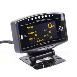 Universal 10-in-1 OLED Multi-Function Gauge Display with 4 Screens