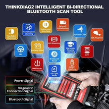 Load image into Gallery viewer, THINKCAR ThinkDiag 2 Professional Bluetooth OBD2 Scanner | CAN FD | All System Diagnostic Tool | ECU Coding |