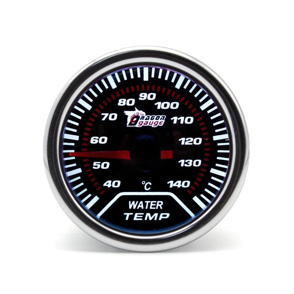 Universal 52 mm Oil Temperature / Water Temperature Gauge with Blue LED Backlight