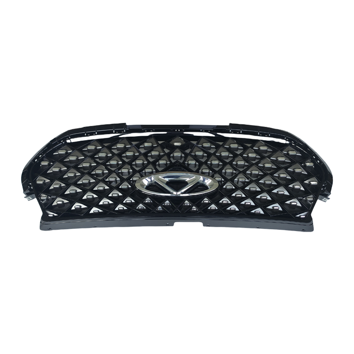 Front Radiator Bumper Upper Black Chrome Grille for Chery Tiggo 7 PRO OE 6020001338AA