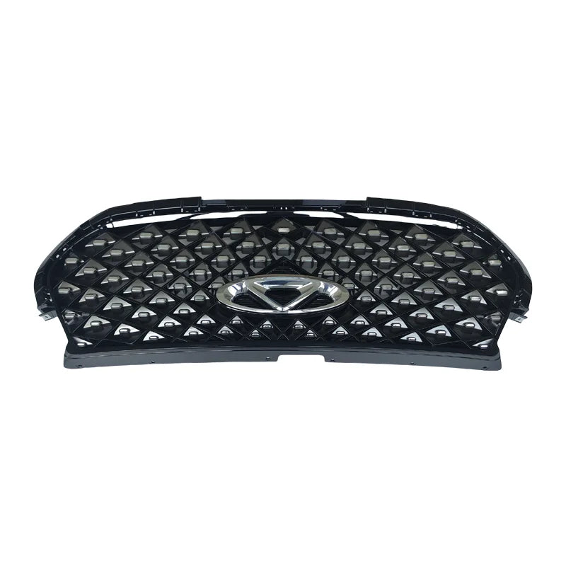 Front Radiator Bumper Upper Black Chrome Grille for Chery Tiggo 7 PRO OE 6020001338AA