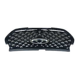 Front Radiator Bumper Upper Black Chrome Grille for Chery Tiggo 7 PRO OE 6020001338AA