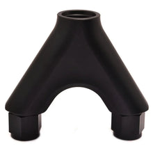 Load image into Gallery viewer, Twin Fuel Pump Y-Block Adapter, 2 x 8AN Female to 1 x -10 ORB, Aluminium