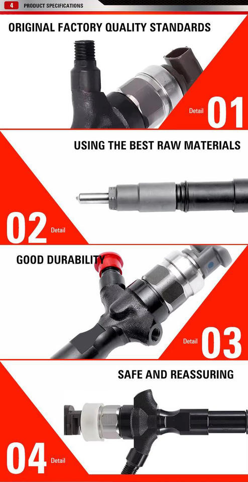 Car Engine Common Rail Nozzle Inyectores Diesel Fuel Injector for Mitsubishi Outlander Lancer 4D56 4M40 4M41 4D55 4D31 4D32 4N15