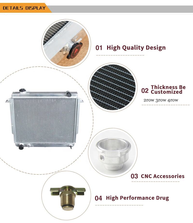 Aluminum Radiator for Audi A6 /A6 Avant 2003-2011