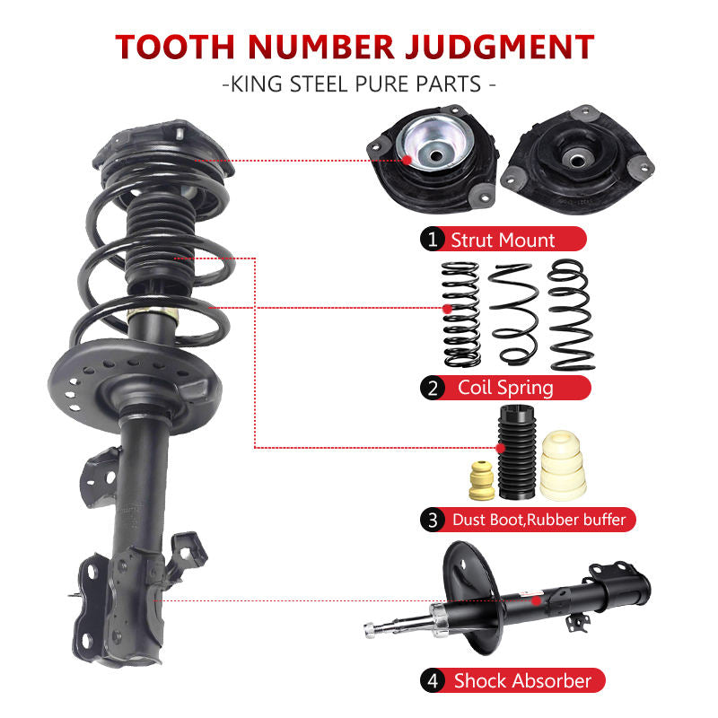 OE 48530-35070/35072/35080/35081/35140/60060/60061 Amortiguadore Para Auto Shock Absorber for TOYOTA 4 Runner 1KZ KYB 344410