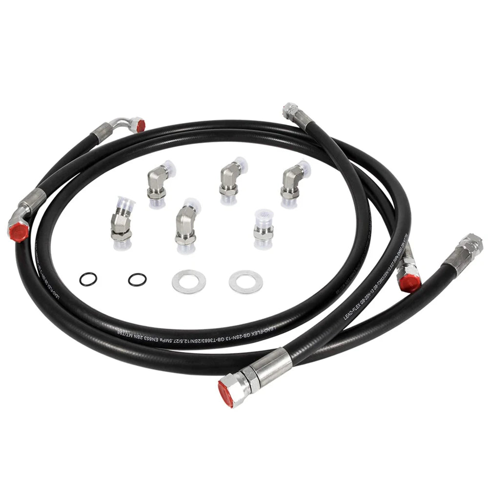 GM Chevrolet GMC Duramax 6.6 2006-2010 Upgraded Transmission Cooler Hose Lines - Direct Replacement