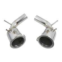 Load image into Gallery viewer, Porsche 992 911 Carrera Targa S 4 4S SS304 Race Downpipe Test Pipes - Mirror Polished