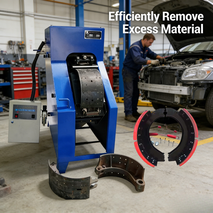 All-Purpose 220v Brake Shoe Lining Remover, Suitable for Light Trucks, Heavy Trucks, Buses & Trailers